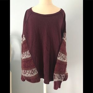 Free people sweater